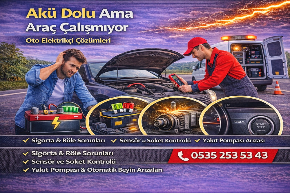 Akü Dolu Ama Araç Çalışmıyor