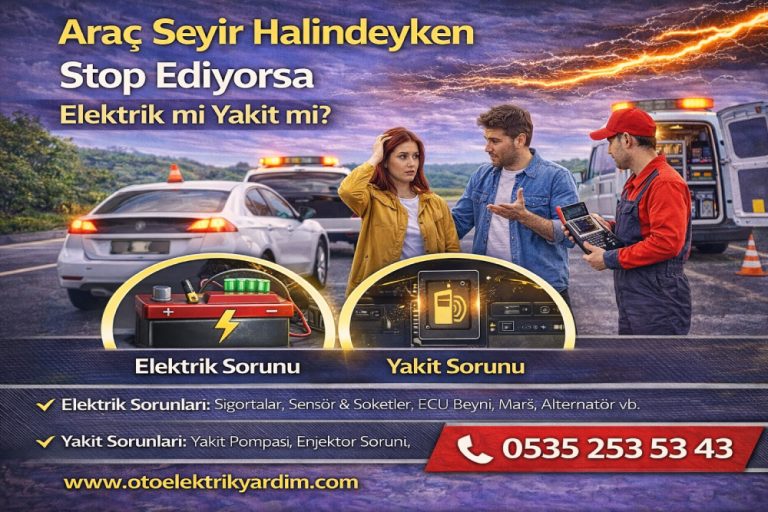 Araç Seyir Halindeyken Stop Ediyorsa Elektrik mi Yakıt mı