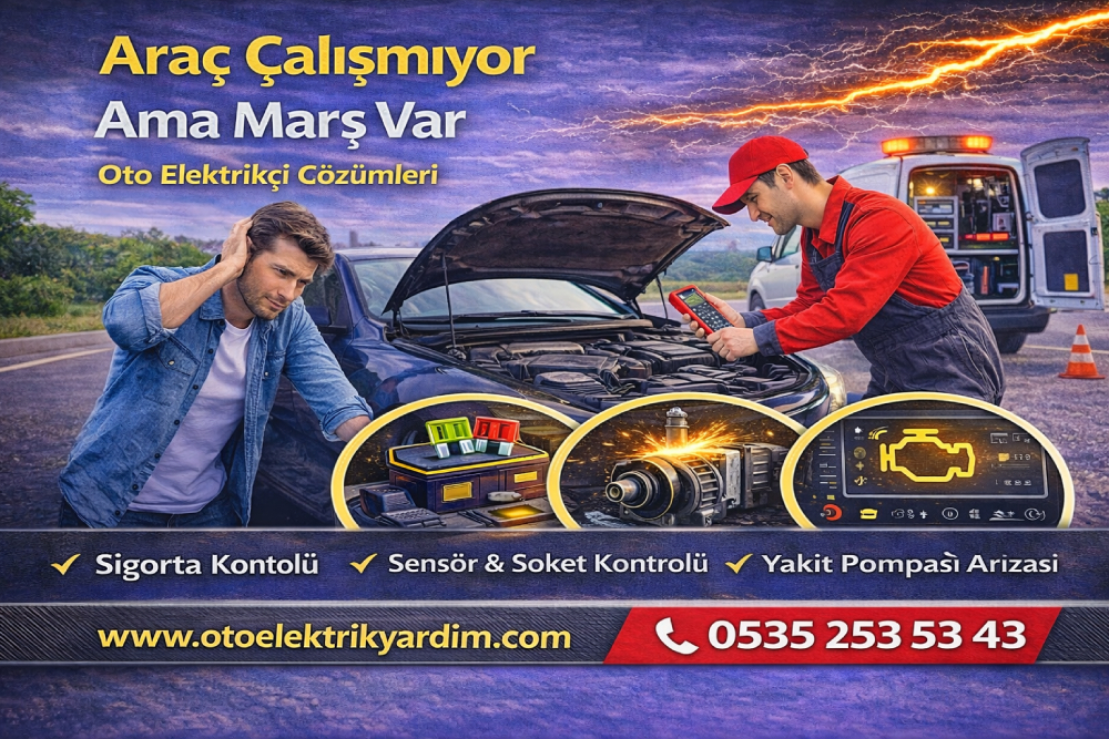 Marş Var Ama Araç Neden Çalışmaz
