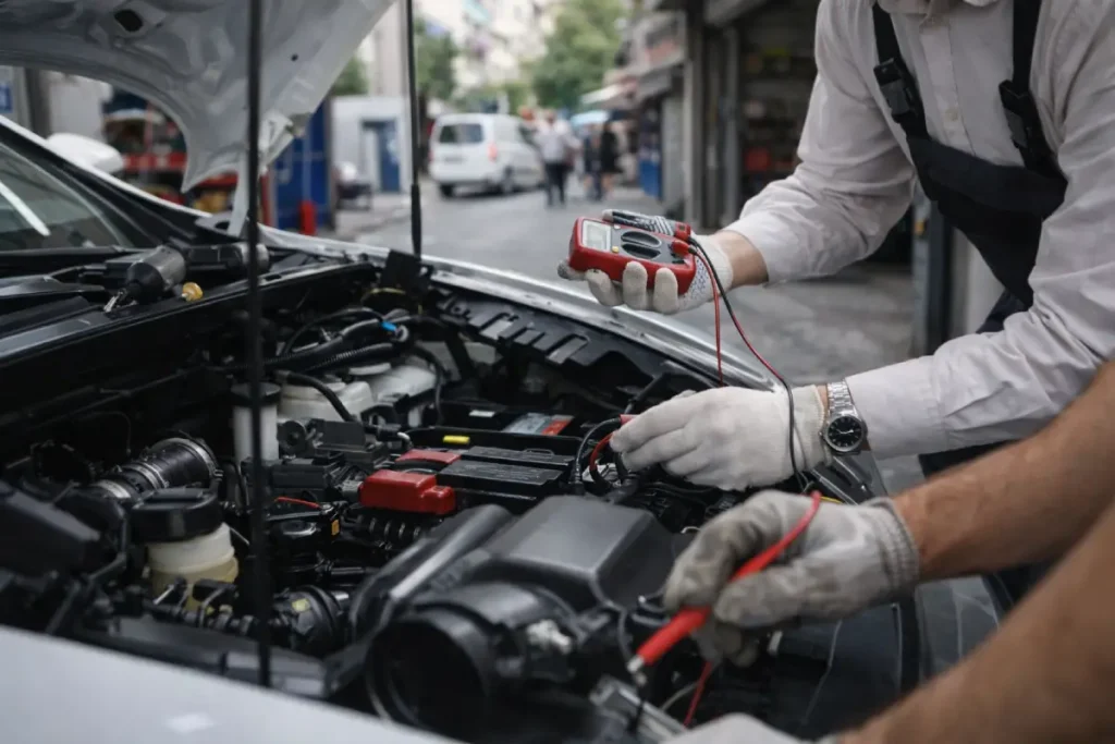 Beşiktaş 7 24 oto elektrikçi araç elektrik arızası ve akü kontrol hizmeti
