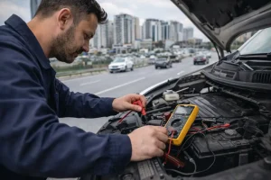 Beylikdüzü oto elektrikçi araç arıza tespiti akü sorunları ve yolda kalan araçlara yerinde müdahale