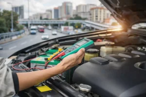 Esenler oto elektrikçi araç arıza tespiti akü takviye ve yolda kalan araçlara yerinde müdahale